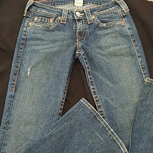 True Religion distressed jeans